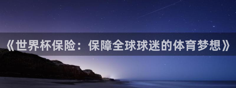 2026葡萄牙杯赛程表：《世界杯保险：保障全球球迷的体育梦想》